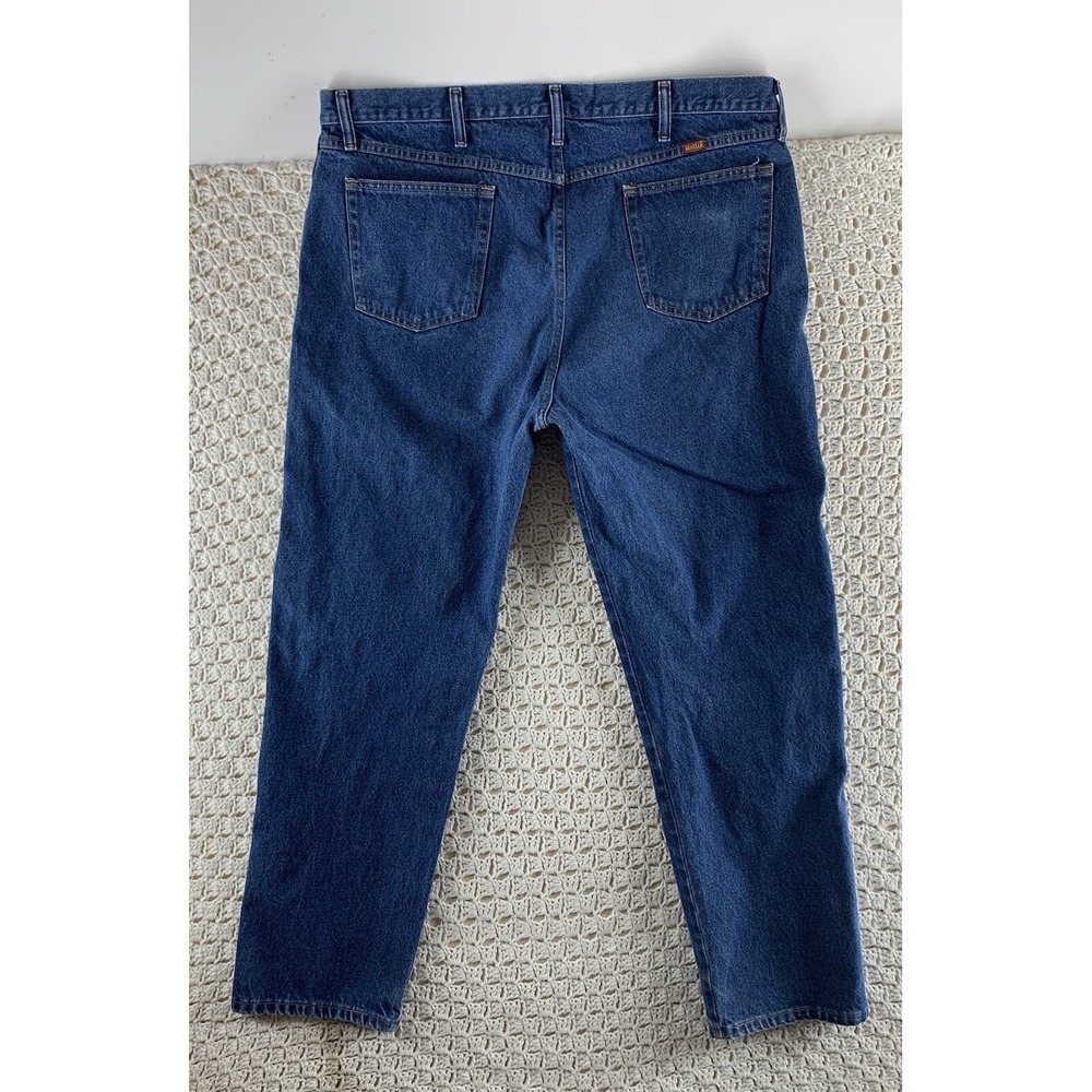 Rustler Jeans Men's 42x32 Medium  Wash Blue‎ Denim 100% Cotton 87619PW